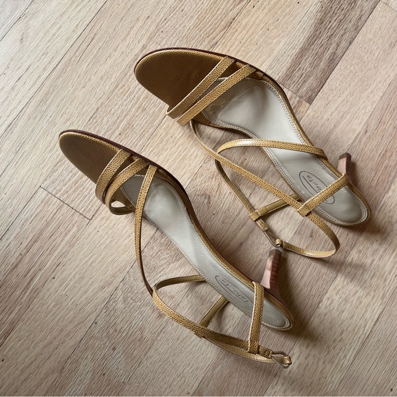 EUC VTG Talbots Strappy Women's Heels in excellent vintage condition - Picture 4 of 9